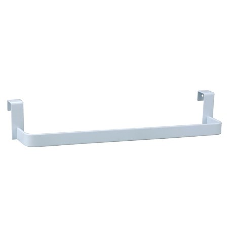 Toallero de mueble lateral sin taladros 36 cm blanco