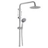 Tubo de columna de ducha RAPID con soporte de pared ajustable