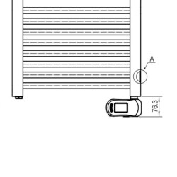 Termostato Digital con resistencia para radiador secatoallas