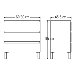 PACK Muebles Baño Future VENECIA 3 cajones