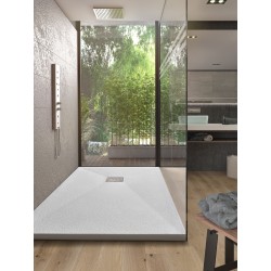 PACK RENOVE BAÑO ANGULAR | Mampara Future S4A + Pack Grifería SIOUX QUAD + Plato Ducha Future GOLD + (REGALO) Grifo Lavabo SIOUX