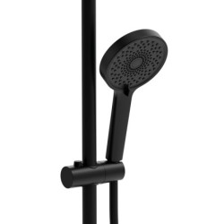 Columna monomando Round DAKAR Black 2 vías 83-120 cm