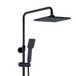 Columna termostática Quad Black 83-120 cm