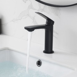 Grifo monomando de lavabo DAKAR Black