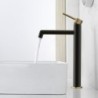 Grifo monomando de lavabo alto OSLO Black ORO